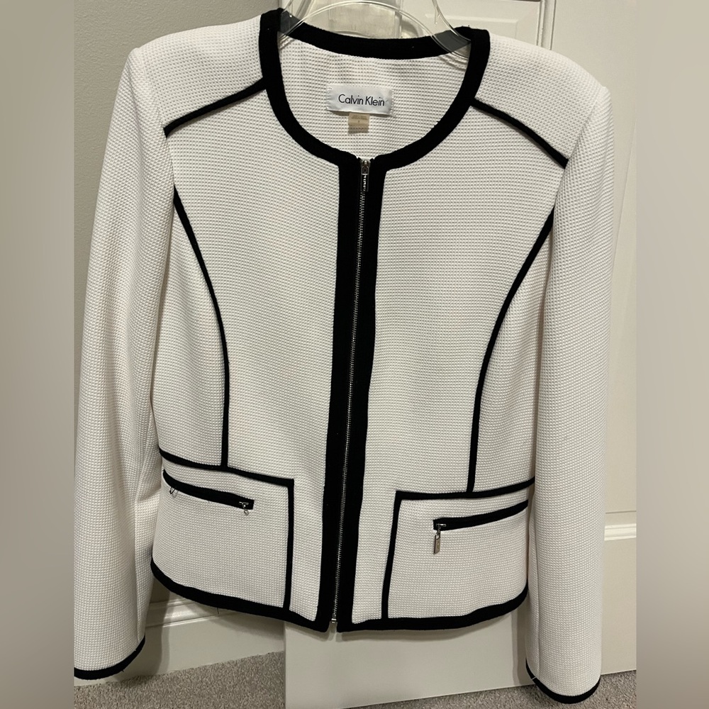 Calvin Klein suit jacket.  Size 8.  EUC